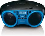 Lenco Radio CD-speler SCD-501 met Bluetooth en USB - Blauw/Z, Verzenden, Zo goed als nieuw