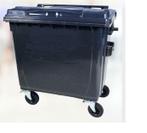 660L 770L 1100L 1700L Zwart Groen Blauw Afvalcontainer DIN