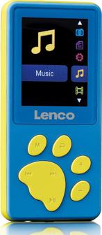 MP3 Speler met Bluetooth - Inc. 8GB SD - Blauw - Lenco - XEM, Audio, Tv en Foto, Mp3-spelers | Overige merken, Verzenden, Zo goed als nieuw