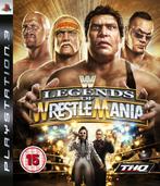 Playstation 3 WWE Legends of Wrestlemania, Zo goed als nieuw, Verzenden