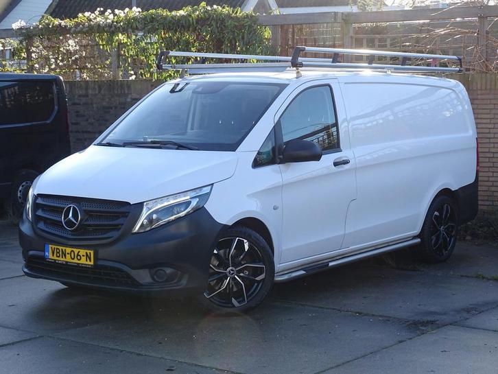 Zakelijke Lease |  Mercedes-Benz Vito 119 CDI BlueTEC Lang, Auto's, Bestelauto's, Lease, Zwart, Automaat, Wit, Mercedes-Benz, Financial lease