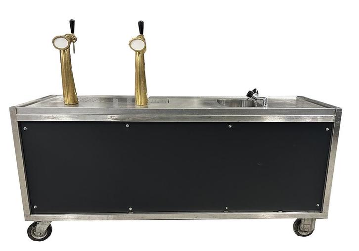 Occasion - Mobiele tap 2 kraans, Zakelijke goederen, Horeca | Overige, Ophalen of Verzenden