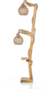 Asir 390FLH1772 Vloerlamp 24x24x140 cm van 79 voor 39, Huis en Inrichting, Lampen | Vloerlampen, Ophalen of Verzenden, Nieuw, Hout
