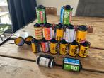Kodak, Agfa Rolls of 35mm film (15x) Ongebruikte fotofilm, Nieuw