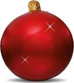 Opblaasbare kerstbal 80 cm met 4 roestvrijstalen ogen, Zo goed als nieuw, Verzenden