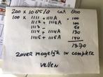 Nederland - Partij complete vellen/veldelen - NVPH, Gestempeld