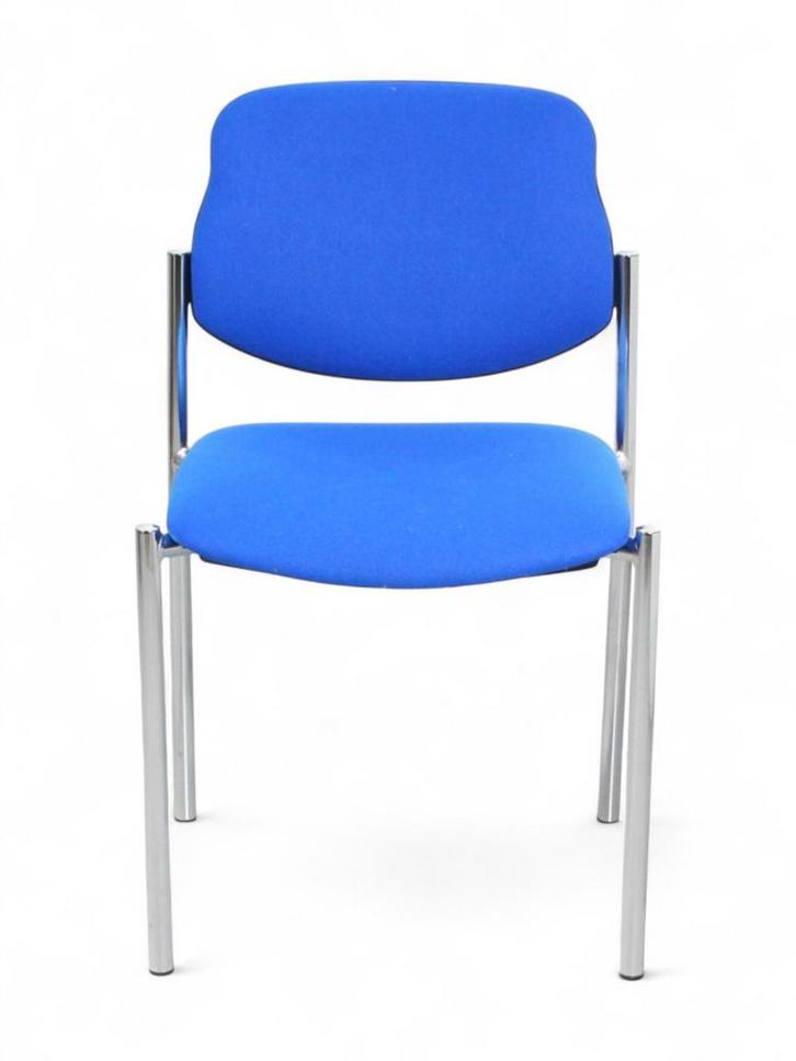 Nowy Styl vergaderstoel, blauw, Huis en Inrichting, Stoelen, Blauw, Gebruikt, Ophalen of Verzenden