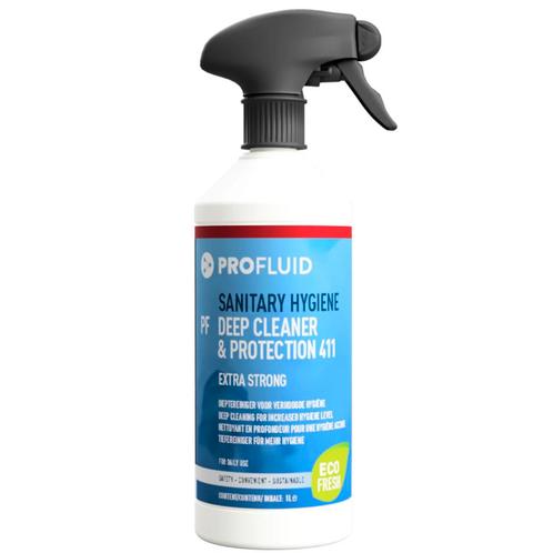 Profluid Profluid sanitair reiniger pf 411 1 liter, Zakelijke goederen, Machines en Bouw | Onderhoud en Reiniging, Verzenden