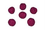 Rotan stro bal 15 stuks Fuchsia dia 4 cm. Rota. NBal, Ophalen of Verzenden, Nieuw