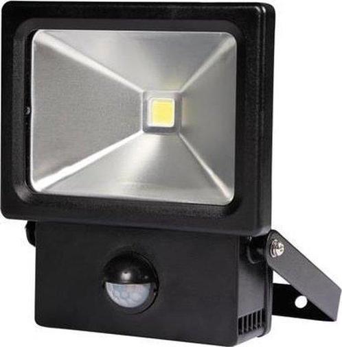 LED-SCHIJNWERPER VOOR BUITENSHUIS MET PIR-SENSOR - 10 W -, Antiek en Kunst, Antiek | Lampen, Verzenden