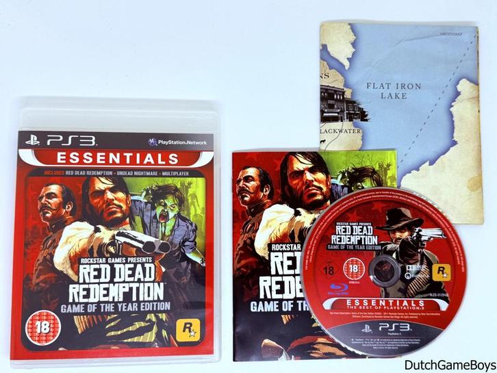 Playstation 3 / Ps3 - Red Dead Redemption - Game Of The Year, Spelcomputers en Games, Games | Sony PlayStation 3, Gebruikt, Verzenden