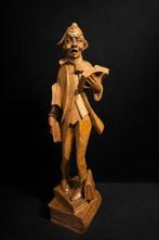 Beeld, De Boekenwurm - 45 cm - Lindehout