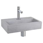 Differnz Flat fonteinset beton lichtgrijs - kraan gebogen, Verzenden, Nieuw