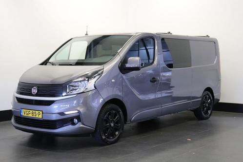 Fiat Talento 2.0 MultiJet 145PK L2 Dubbele Cabine EURO 6, Auto's, Fiat, Dealer onderhouden, Lease, Zwart, Handgeschakeld, Overige carrosserieën