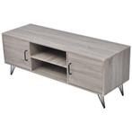 Tv-Meubel Grijs | OP = OP! | Ruimtebesparend Design, Huis en Inrichting, Kasten | Televisiemeubels, 100 tot 150 cm, Nieuw, Ophalen of Verzenden