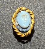 Oud-Romeins Agate Prachtige cameo met een fijn