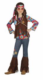 Hippie Kostuum Meisje Bloemen, Nieuw, Verzenden