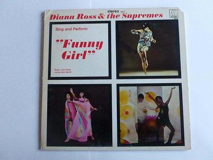 Diana Ross & the Supremes -sing and perform Funny Girl (LP), Cd's en Dvd's, Vinyl | Pop, Zo goed als nieuw, Verzenden