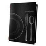 Menumap voor 4 menukaarten (A4)  - type ECO-Black-Bord&B...