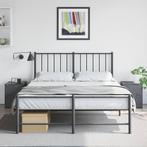 vidaXL Nachtkastjes 2 st 34,5x39x44 cm staal, Verzenden, Nieuw, Metaal of Aluminium