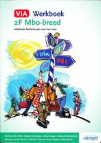 Via werkboek 2F mbo-breed nederlands isbn 9789490998875, Ophalen of Verzenden, Zo goed als nieuw, MBO