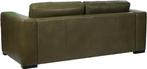 Leren bank Flow, 2-zitsbank - Echt leer, Modern, Comfortabel, 150 tot 200 cm, Ophalen of Verzenden, Rechte bank, Modern