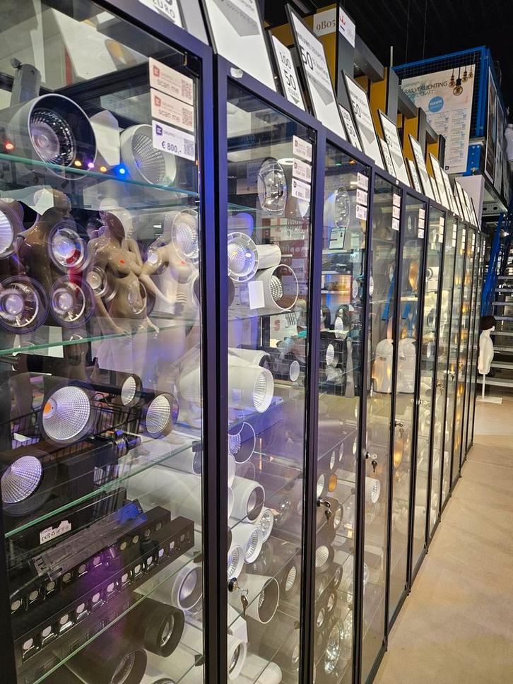 Diverse 3-fase Spots Railverlichting AANBIEDING, Zakelijke goederen, Kantoor en Winkelinrichting | Winkel en Inventaris, Ophalen