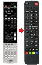 Yamaha WS40850 / WS408650 afstandsbediening, Verzenden, Nieuw