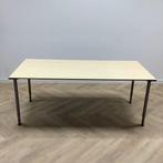 Tweedehands Ahrend verstelbaar bureau / tafel, (bxd) 190x90, Ophalen of Verzenden, In hoogte verstelbaar, Gebruikt, Bureau