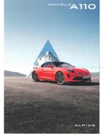 2021 ALPINE A110 BROCHURE FRANS, Boeken, Auto's | Folders en Tijdschriften, Nieuw, Author