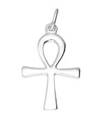 Zilveren Ankh ketting hanger - klein, Ophalen of Verzenden, Nieuw