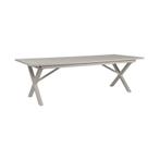*WOONWINKEL* Brafab Hillmond Aluminium Tuintafel Uitschuifba, Verzenden, Nieuw