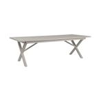 *WOONWINKEL* Brafab Hillmond Aluminium Tuintafel Uitschuifba, Tuin en Terras, Tuinsets en Loungesets, Nieuw, Verzenden