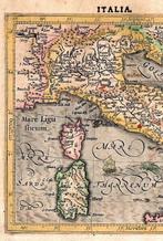 Europa - Italië; J. Hondius / Mercator - Italia - 1607, Nieuw