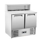 2-deurs gekoelde pizzas tafel GN1/1, gekoelde structuur 5x G, Verzenden, Nieuw in verpakking