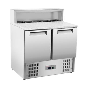 2-deurs gekoelde pizzas tafel GN1/1, gekoelde structuur 5x G beschikbaar voor biedingen