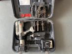 Viega perspistool 5 met 5 Viega persbekken V12 V22 V28 V35, Ophalen of Verzenden, Gebruikt