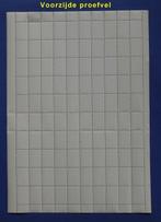 Nederland - Zeldzaam ONBEDRUKT compleet PROEFVEL van 100, Postzegels en Munten, Postzegels | Nederland, Gestempeld