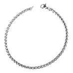 Fako Bijoux® - Schakelarmband Vossenstaart - Rond Gevlochten, Sieraden, Tassen en Uiterlijk, Armbanden, Verzenden, Nieuw