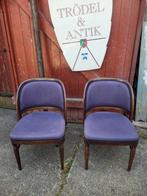 Asko - Fauteuil (2) - Hout, Textiel