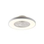 Plafondventilator wit met ster effect 60cm incl. LED, Verzenden, Nieuw, Kunststof, Modern
