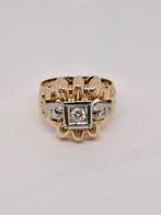 Ring - 18 karaat Geel goud Diamant (Natuurlijk), Sieraden, Tassen en Uiterlijk, Ringen, Nieuw