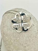 Ketting met hanger - 18 karaat Witgoud - Diamanten
