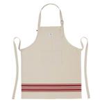 GGM Gastro | STAUB | FRENCH LINE - Keukenschort - 850x700mm, Huis en Inrichting, Keuken | Textiel, Verzenden, Nieuw, Rood, Schort