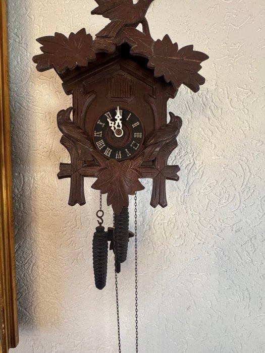 Koekoeksklok - Hout, Messing - 1920-1930, Antiek en Kunst, Antiek | Klokken