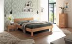 Waterbed Forti massief eiken wild 180x200, Verzenden, Nieuw, Tweepersoons, Gestabiliseerd