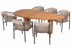 4 Seasons Outdoor Allora tuinset terre met Corsica tafel 240, Ophalen of Verzenden, Nieuw