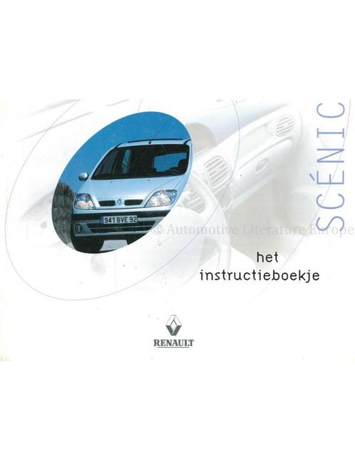2001 RENAULT SCENIC INSTRUCTIEBOEKJE NEDERLANDS, Auto diversen, Handleidingen en Instructieboekjes
