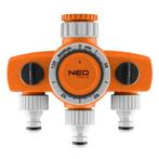 Tuinkraan waterverdeler - 3 voudig - Met timer, Tuin en Terras, Ophalen of Verzenden, Nieuw, Tuinslangkoppeling