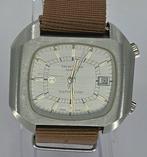 Favre Leuba Geneve - Stahlarmbanduhr - memoraider mit Wecker, Nieuw